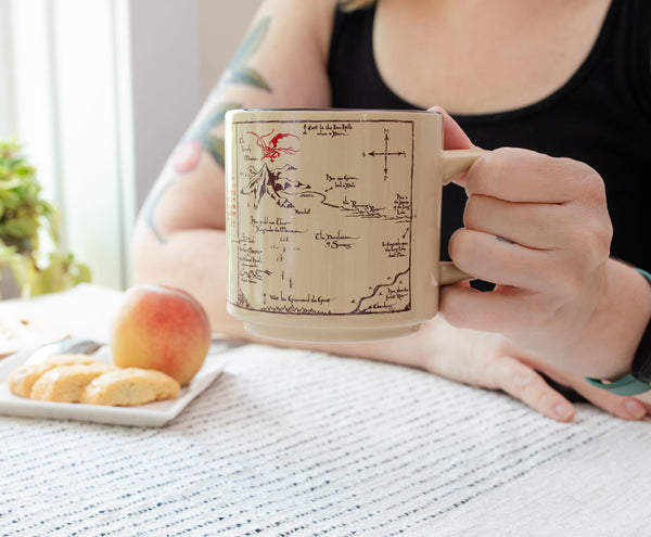 The Hobbit The Shire Map Ceramic Mug