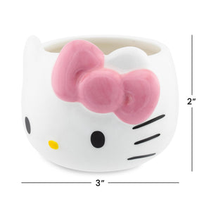 Sanrio Hello Kitty Pink Bow Sculpted Ceramic Mini Mug