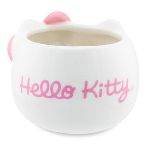Sanrio Hello Kitty Pink Bow Sculpted Ceramic Mini Mug