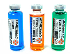 Resident Evil 3-Vial Vaccine Replica Set