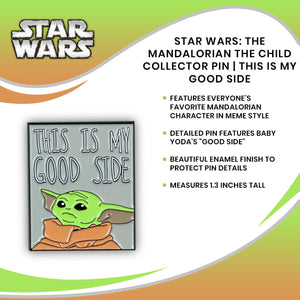 Star Wars Mandalorian The Child Baby Yoda Collector Pin