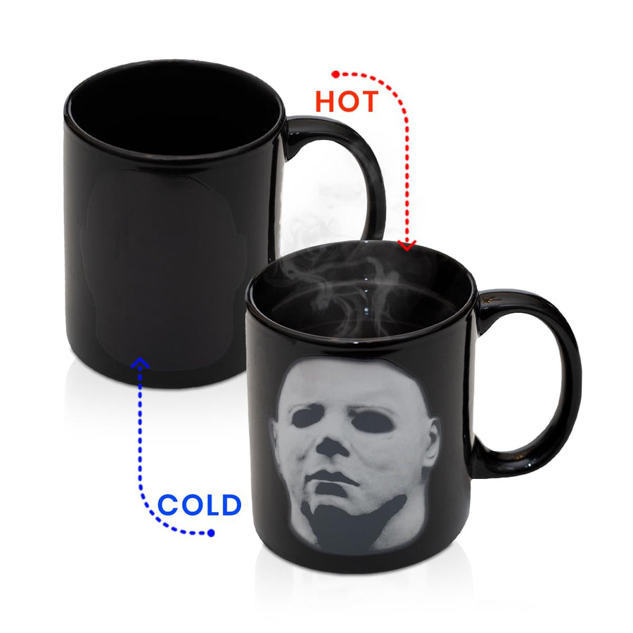 Michael Myers Halloween Coffee Mug | Heat Changing Coffee Cup | Holds 11 Oz.