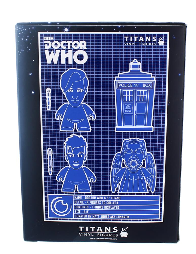 Doctor Who Titan 10th Doctor with Brown Pinstripe Suit 4.5" Vinyl Figure