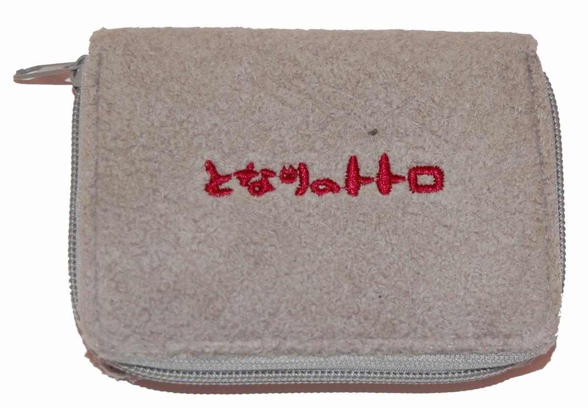 My Neighbor Totoro Plush Gray Wallet