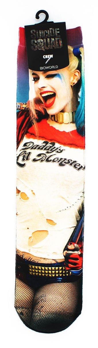 Suicide Squad Harley Quinn Premium Sublimated Crew Socks