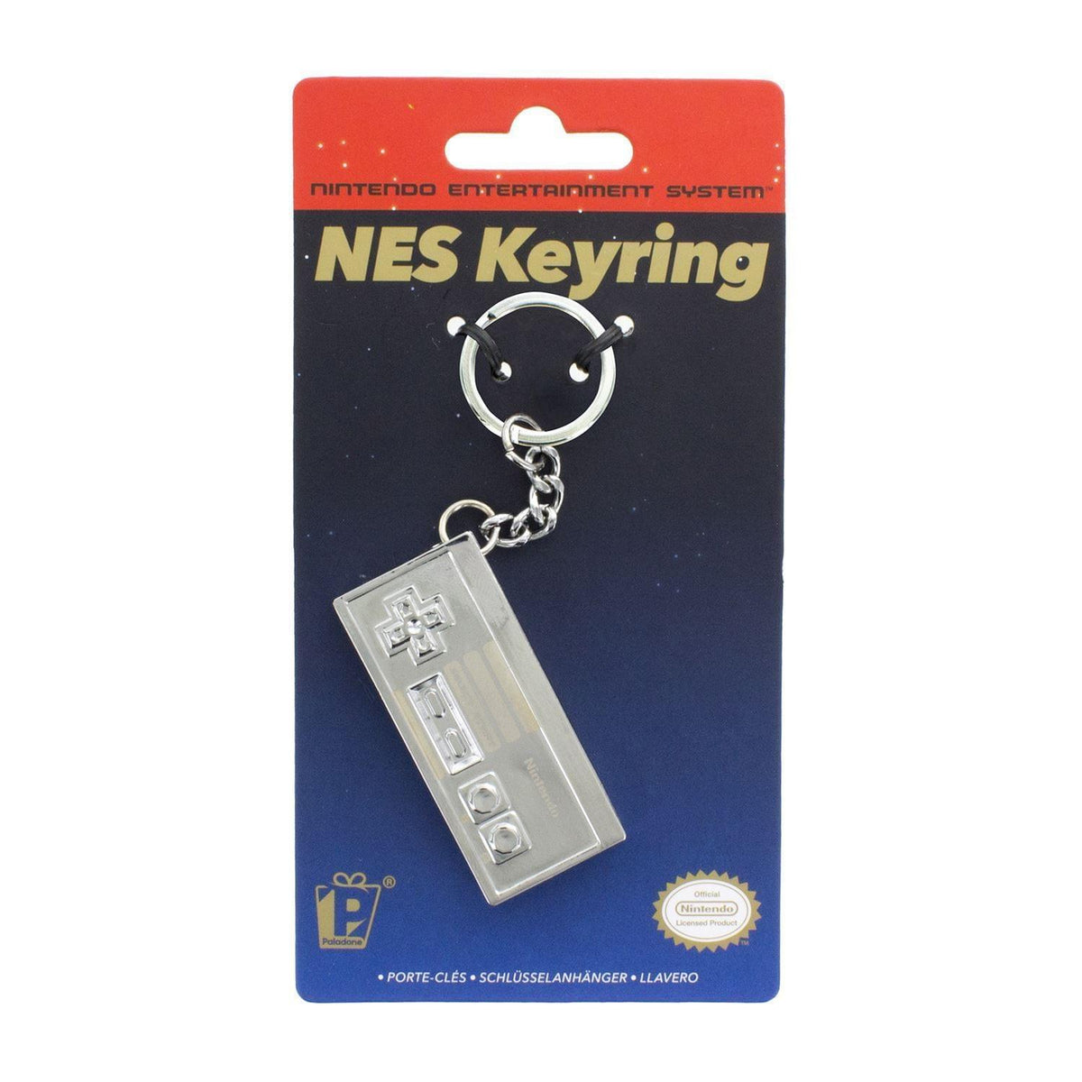 Nintendo Controller Metal Keychain