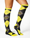 Batman Argyle Knee High Socks