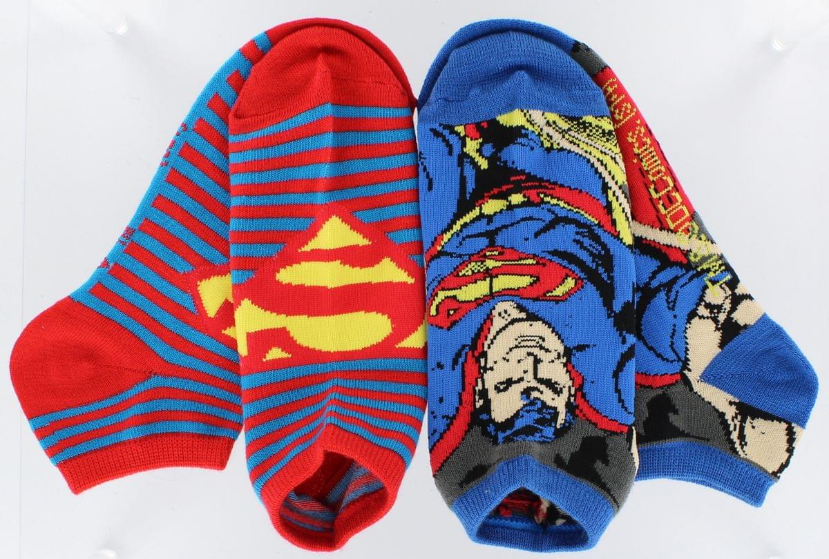 Superman Ankle Socks 2-Pack