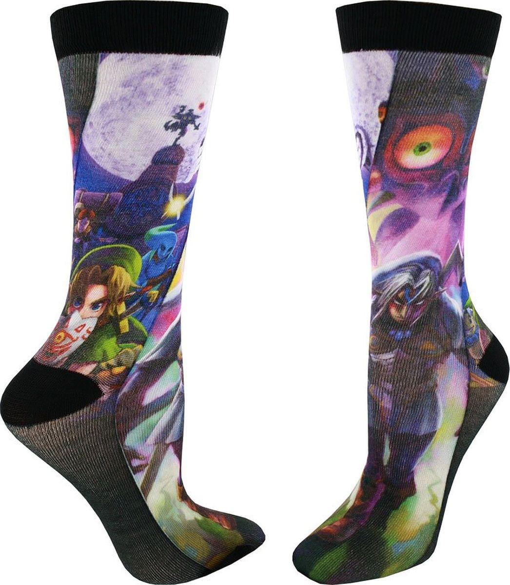 Legend of Zelda: Majora's Mask Men's Sublimated Crew Socks