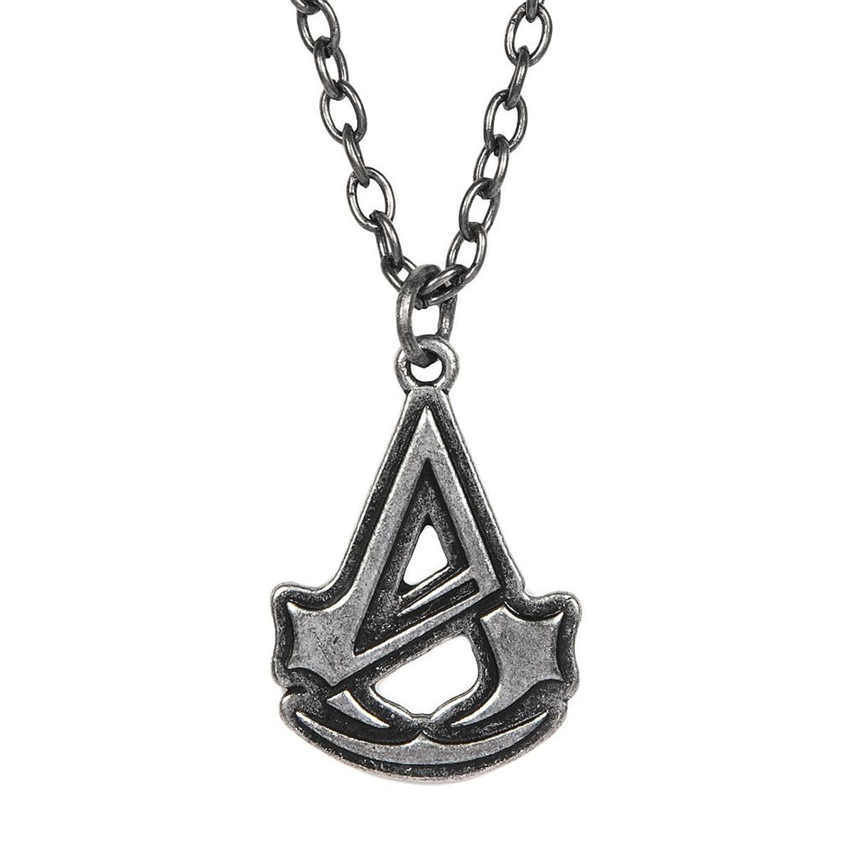 Assassin's Creed Unity Logo Silver Necklace
