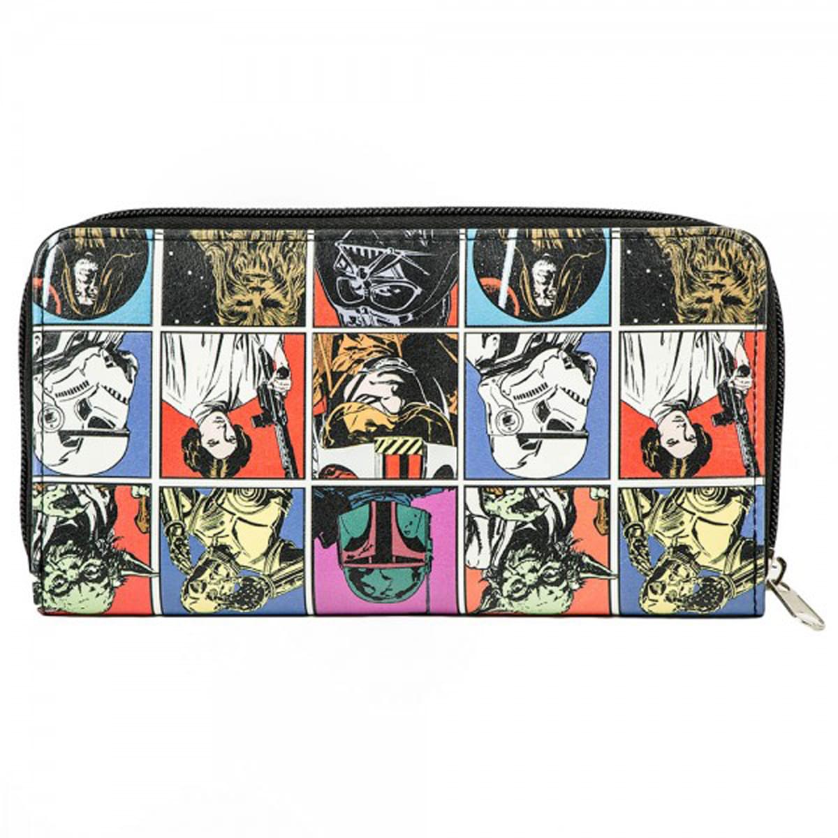 Star Wars Characters Zip Around Wallet