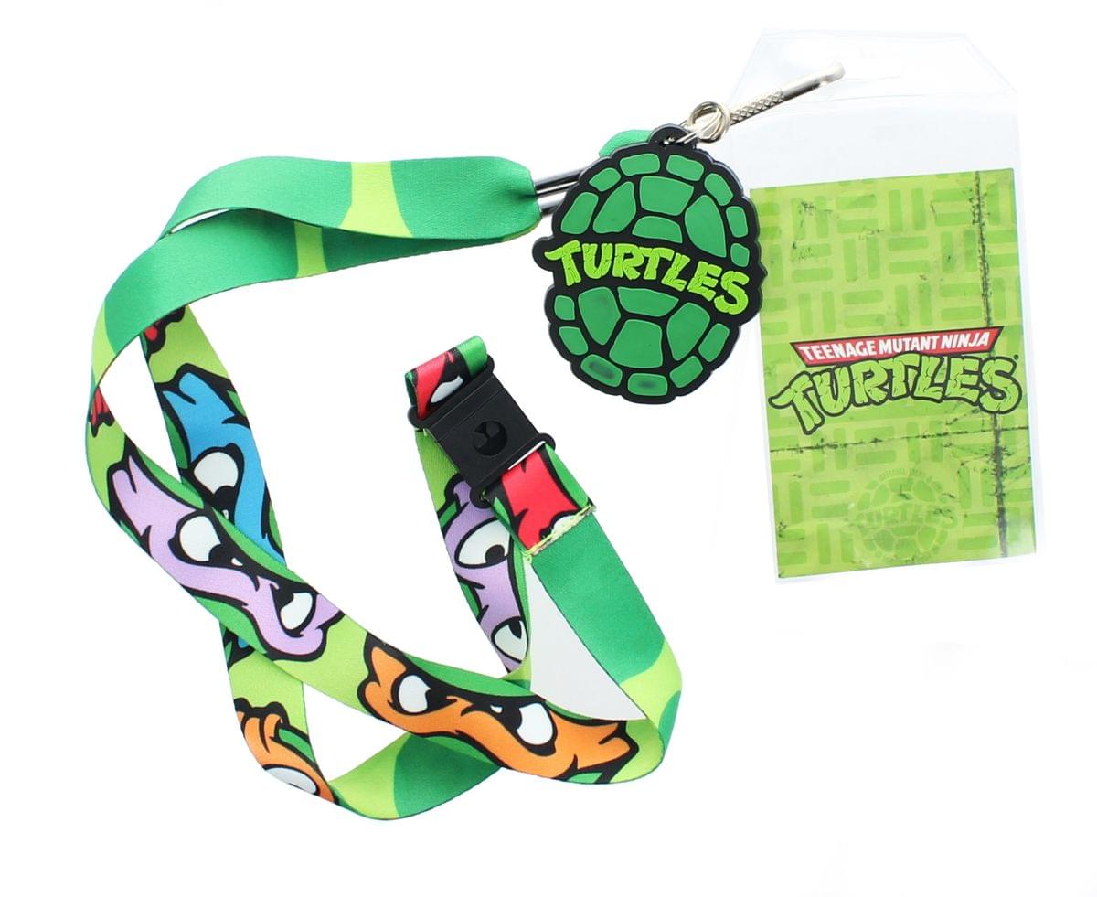 Teenage Mutant Ninja Turtles Character Lanyard with Turtle Shell Charm