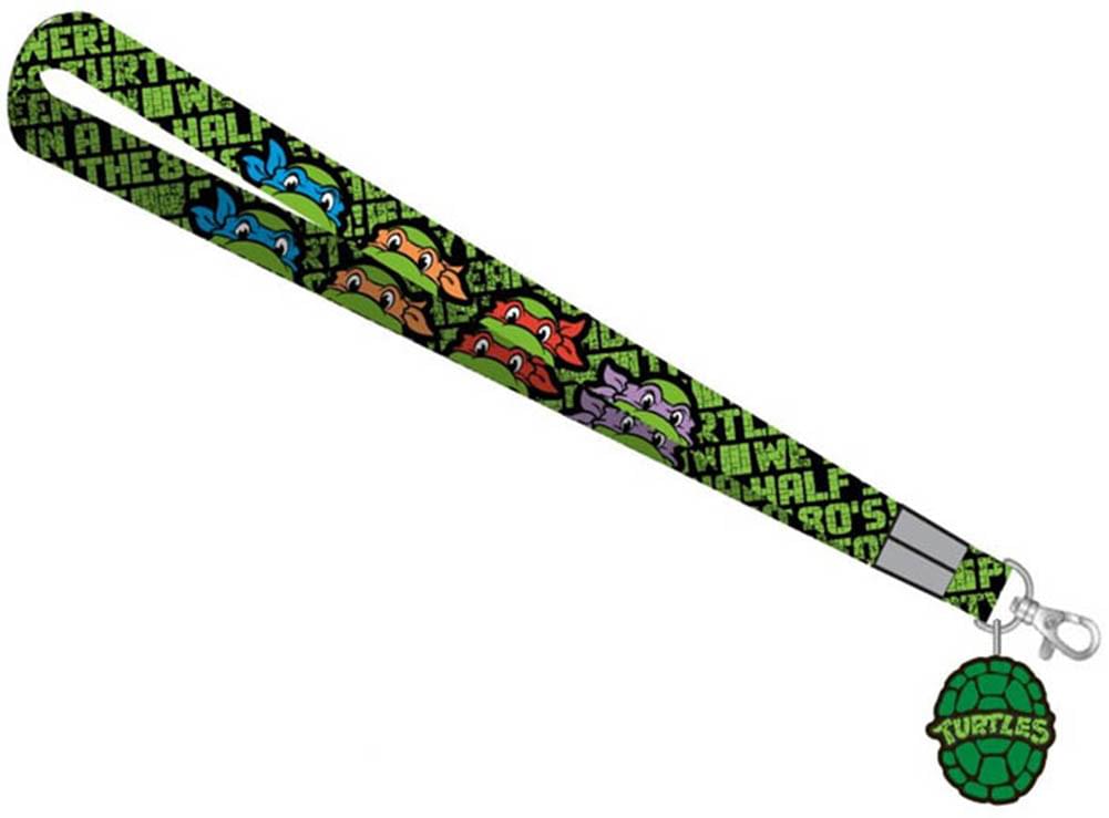 Teenage Mutant Ninja Turtles Logo Lanyard with Logo Charm