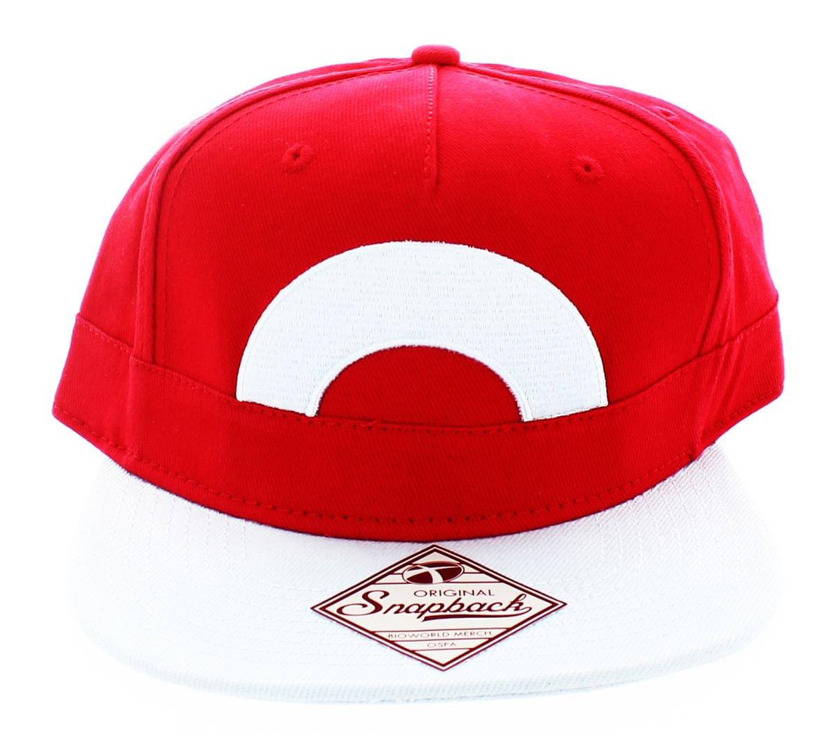 Pokemon Ash Character Snapback Hat