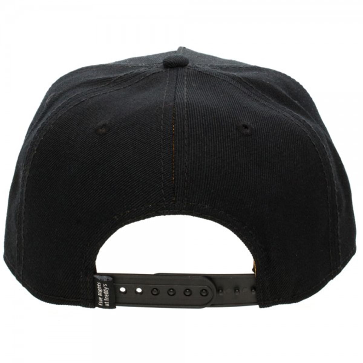 Five Nights At Freddy's Black Snapback Hat