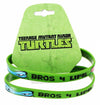 Teenage Mutant Ninja Turtles "Bros 4 Life" Green Rubber Bracelet 2-Pack