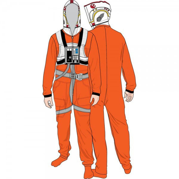 Star Wars Luke Skywalker X-Wing Pilot Union Suit X-Large