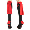 Superman Black Knee High Cape Socks