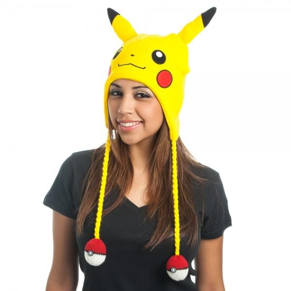 Pokemon Pikachu Big Face Laplander Beanie Hat