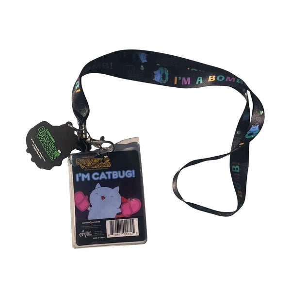 Bravest Warrior I'm Catbug I'm A Bomb Lanyard