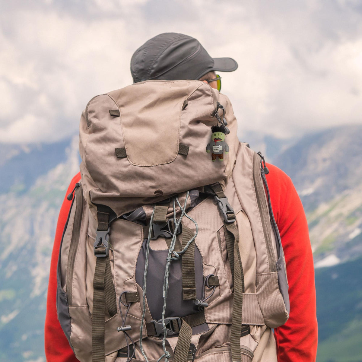 Zombie Plush Keychain