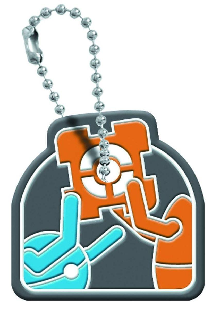 Portal 2 Atlas & P-Body With Cube Key Cover