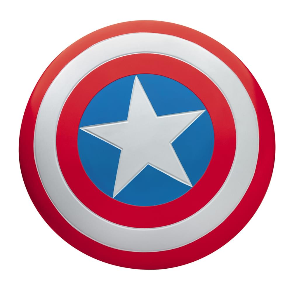 Captain America Deluxe Superhero Metal Shield Costume Accessory