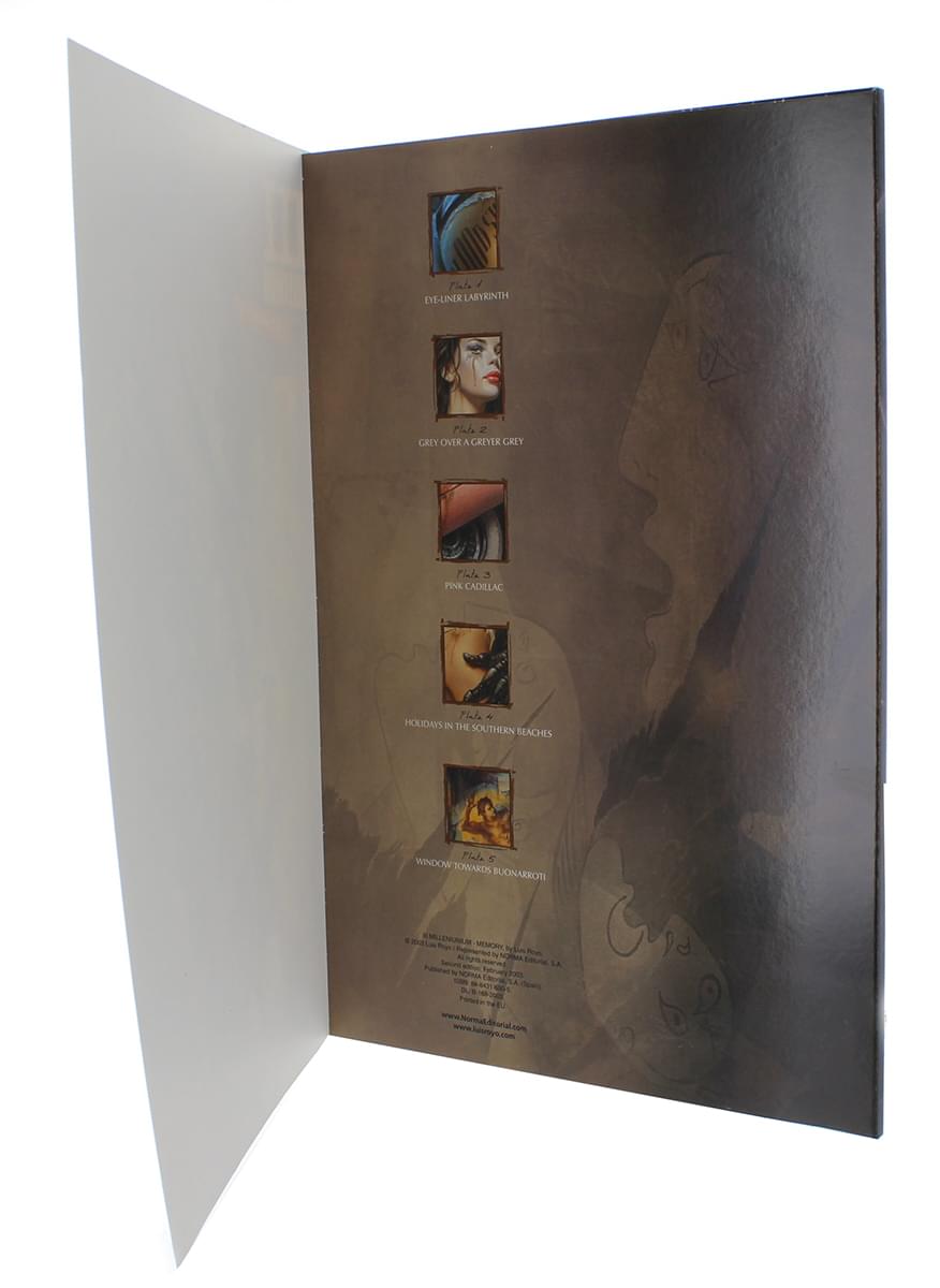 Luis Royo's "Millenium Memory" Art Print Portfolio