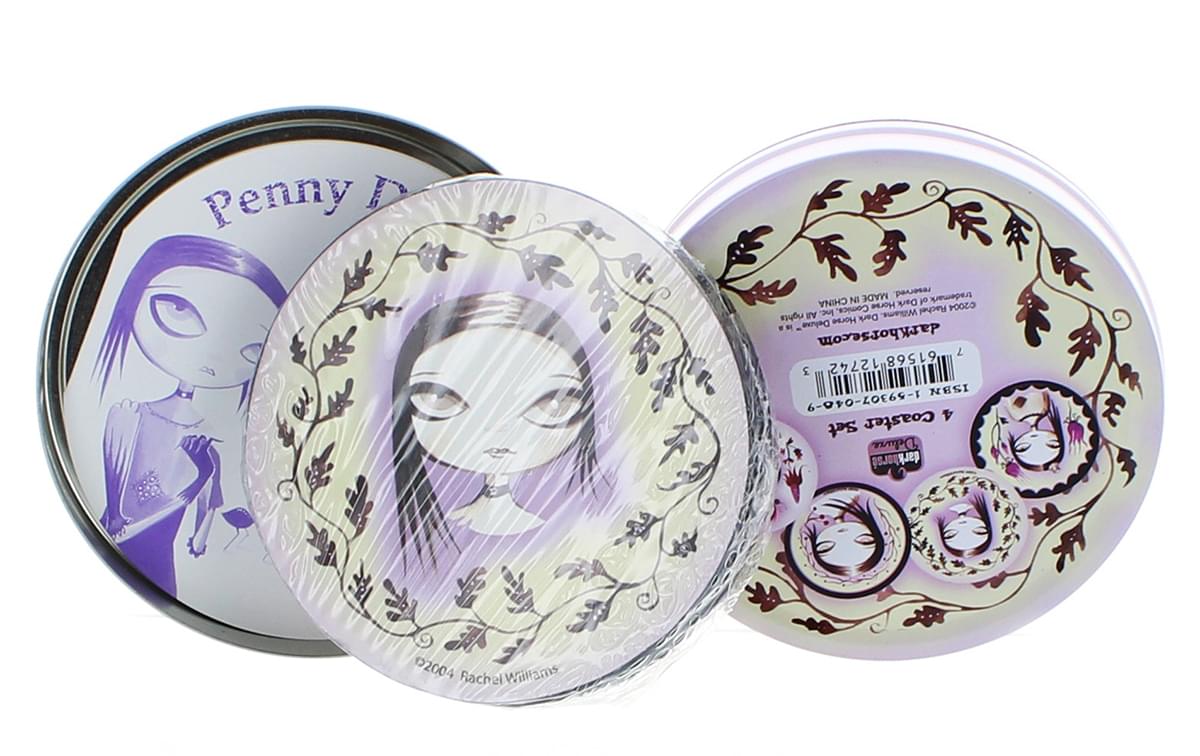 Rachel Williams 4-Piece Coaster Set