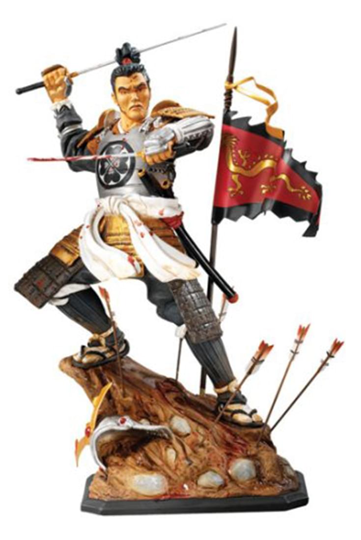 Samurai Heaven and Earth Limited Edition Samurai Statue