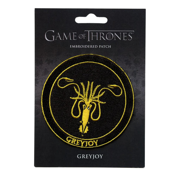 Game Of Thrones Embroidered Patch: Greyjoy