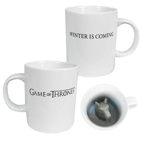 Game of Thrones Sculpted Direwolf 12oz Mug