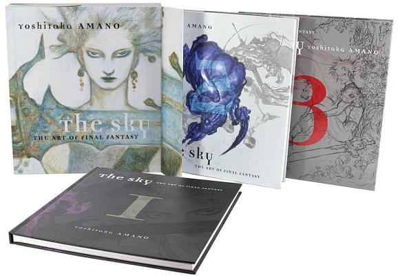 The Sky: The Art Of Final Fantasy Hardcover Book By Yoshitaka Amano