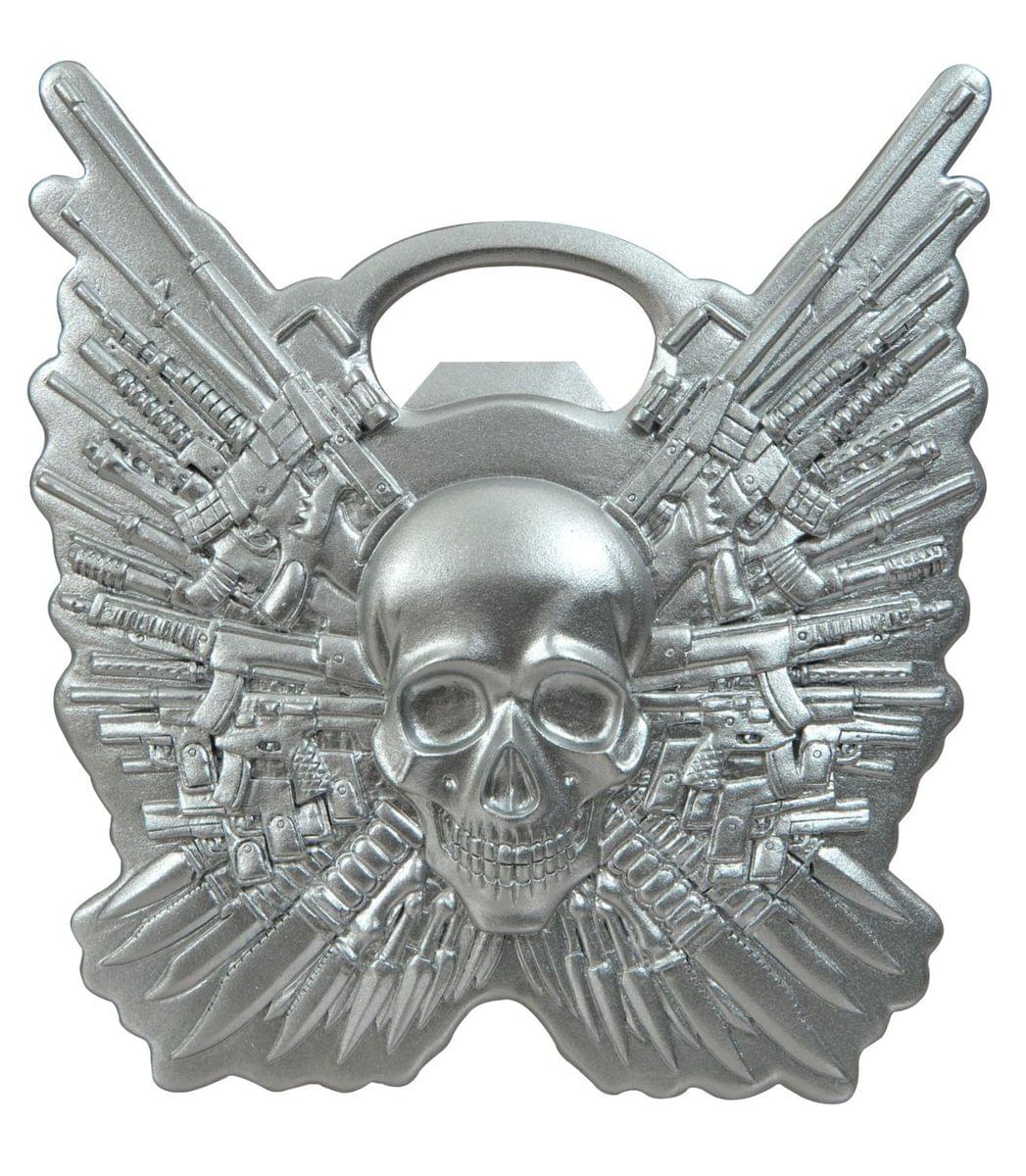 The Expendables Skull Logo Metal Bottle Opener
