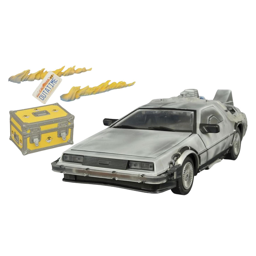 Back To The Future 2 1/15th Scale DeLorean Time Machine w/ Lights & Sounds