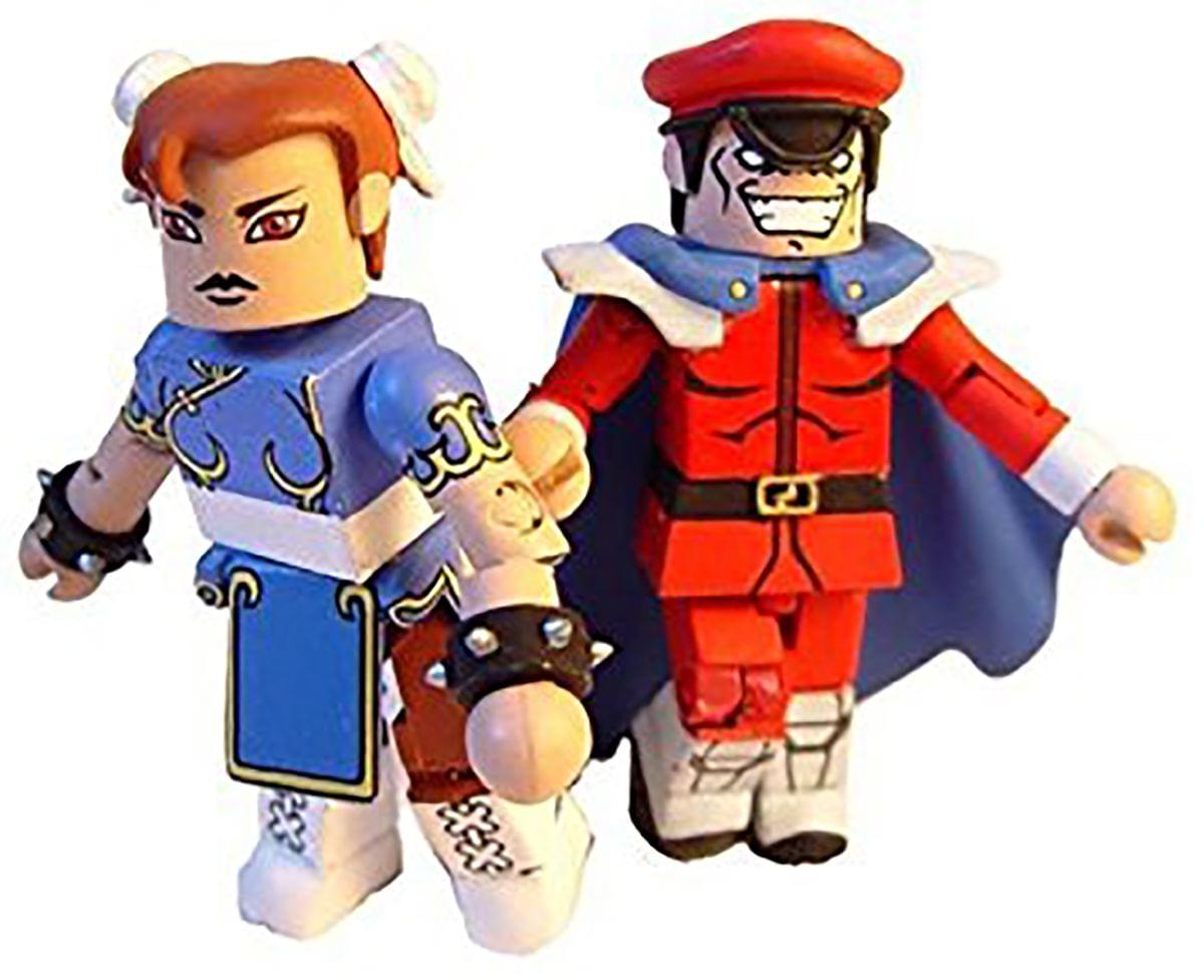 Street Fighter Minimates Series 1 Chun Li vs Bison