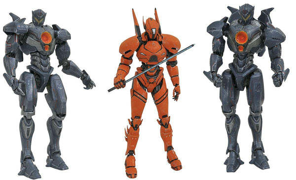 Pacific Rim Uprising 7" Select Action Figure Series 1, Set of 3