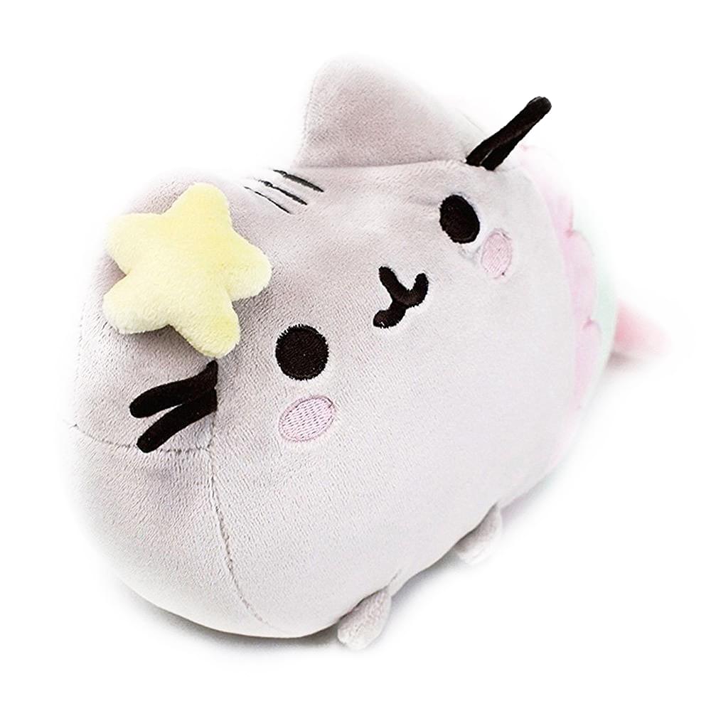  GUND Pusheen Mermaid Plush, Stuffed Animal for Ages 8 and Up,  Green/Pink, 12” : Toys & Games