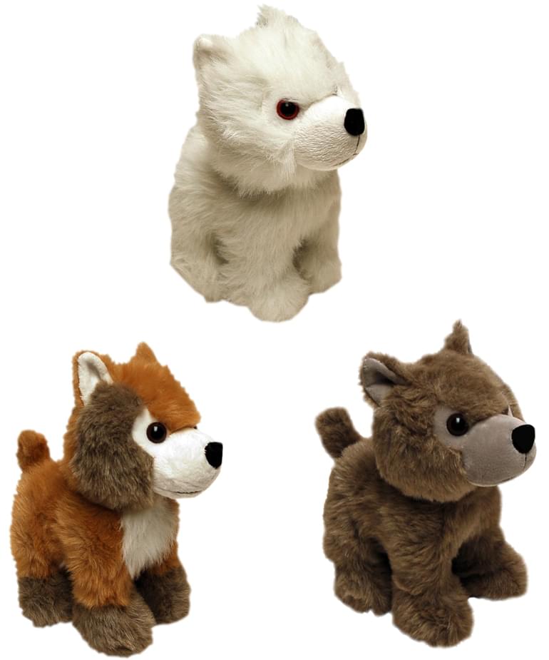 Game Of Thrones Direwolf 9" Cub Plush Set Of 3