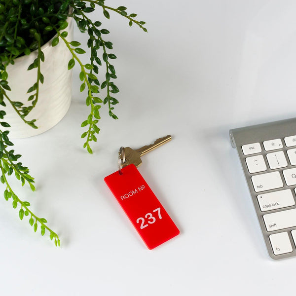 The Overlook Hotel Room 237 Keychain