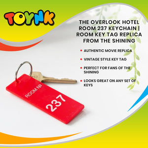 The Overlook Hotel Room 237 Keychain