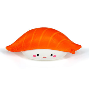 Smiling Salmon Nigiri Sushi Scented Squishy Foam Toy