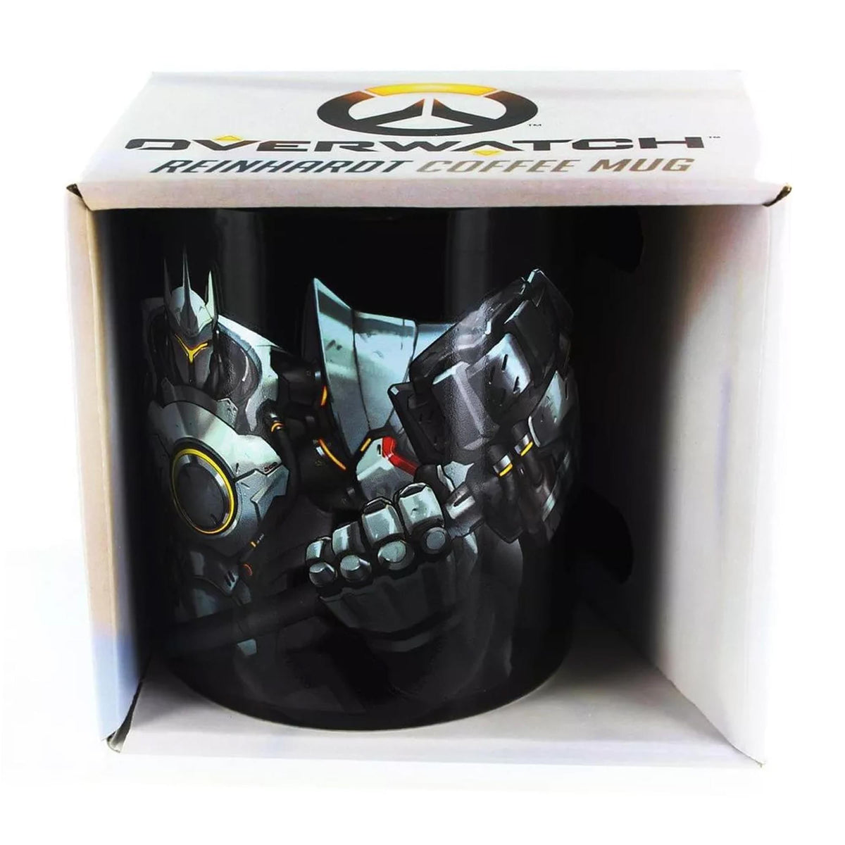 Overwatch Ceramic Coffee Mug with Reinhardt Battle Ready