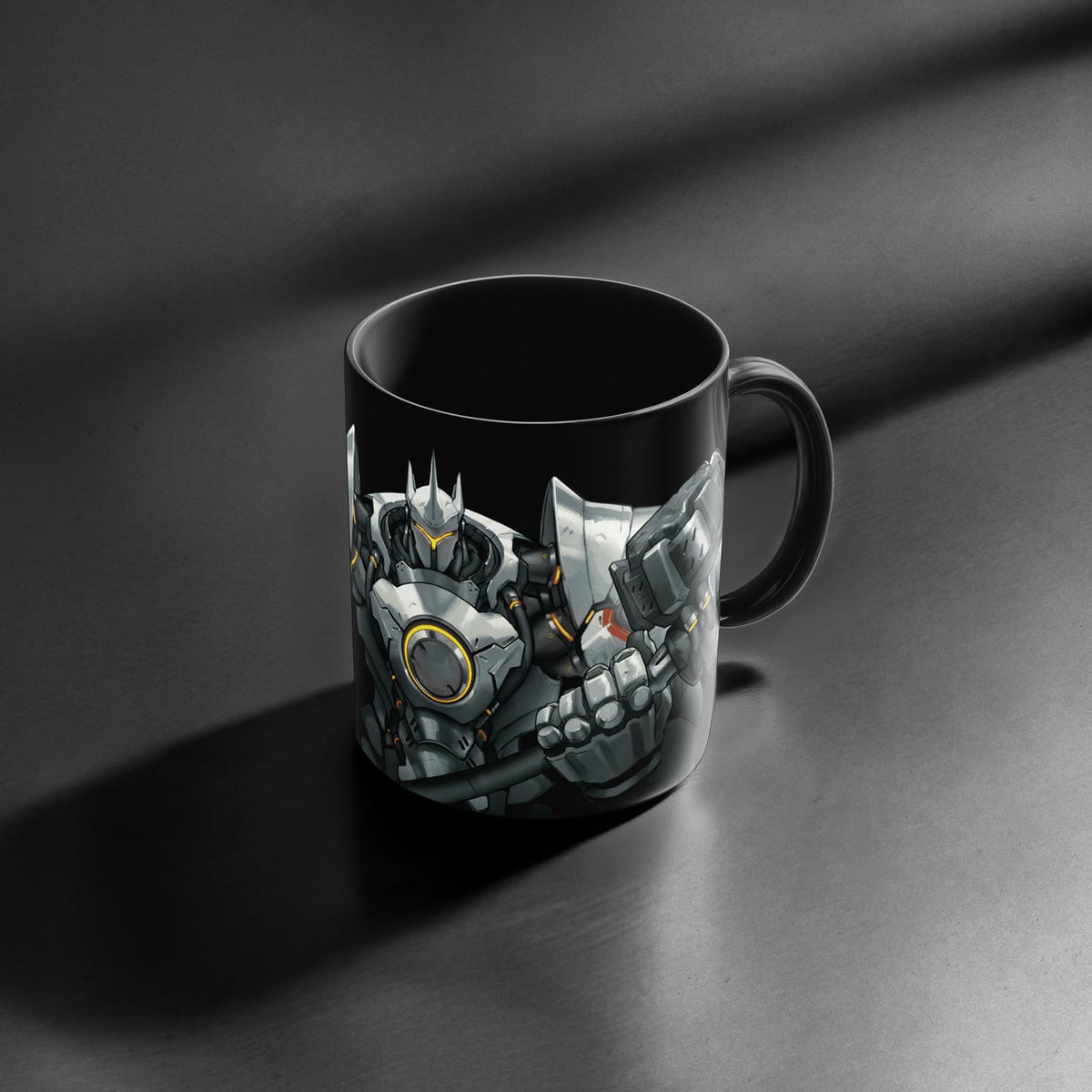 Overwatch Ceramic Coffee Mug with Reinhardt Battle Ready