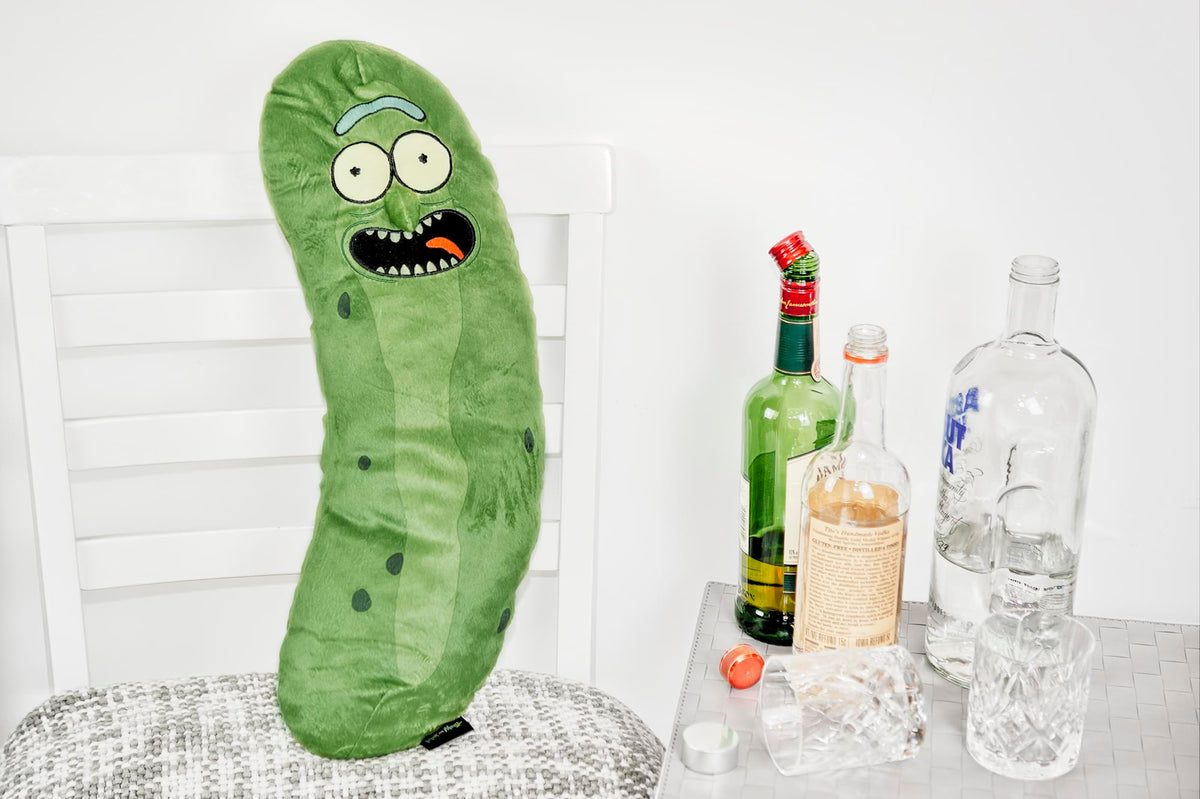 Rick and Morty 20" Pickle Rick Plush Pillow