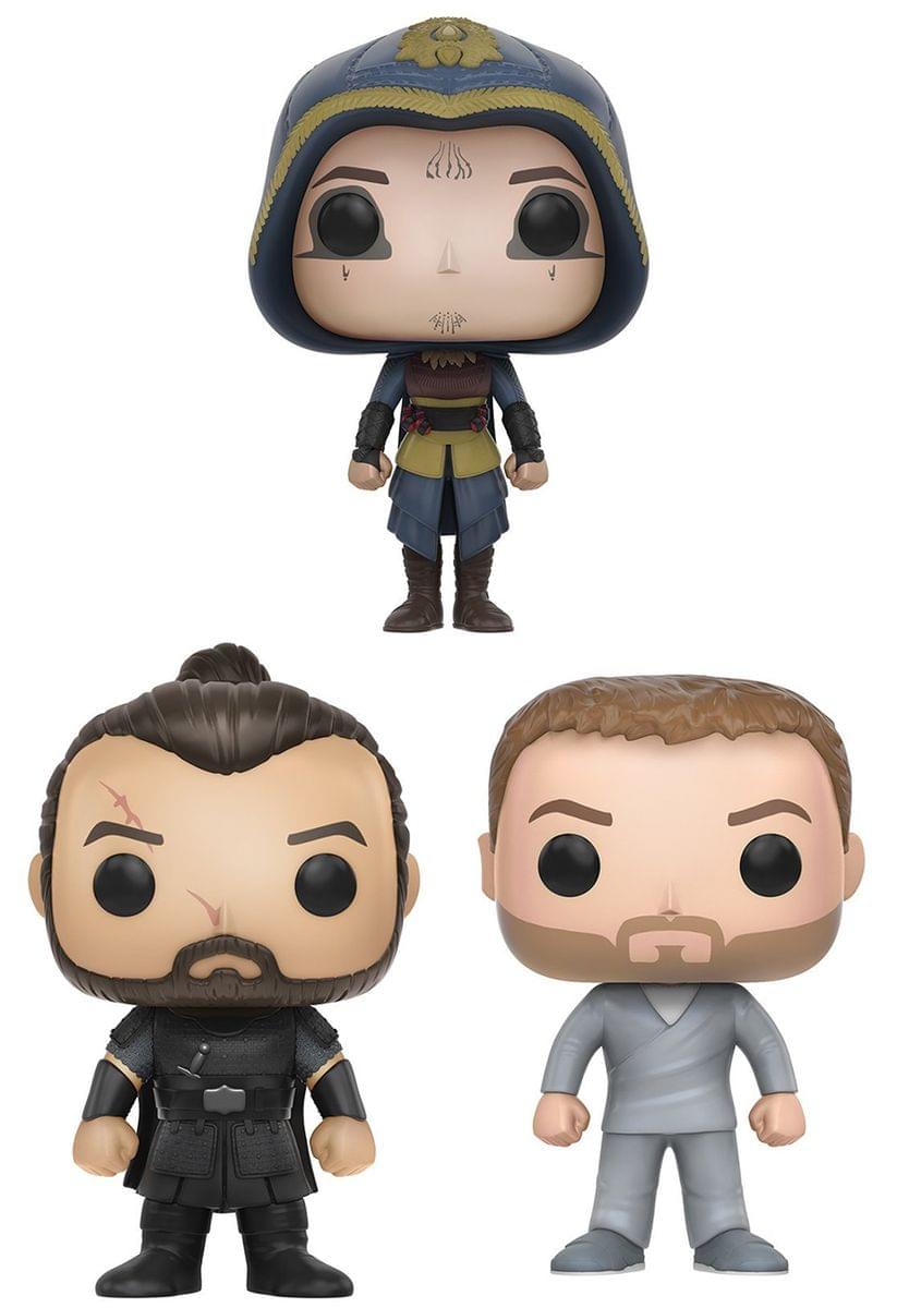 Assassin's Creed Movie Funko POP Vinyl Figure Bundle: Callum Lynch, Maria, Ojeda