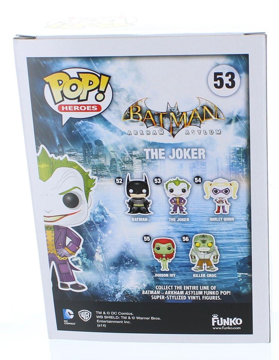 Batman Arkham Asylum The Joker Funko POP Vinyl Figure