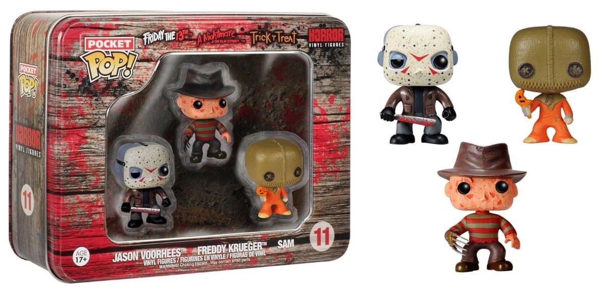 Funko Pocket POP! Freddy Krueger Jason Voorhees Sam Horror Vinyl Figures