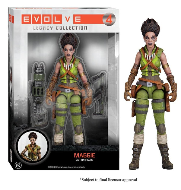 Evolve Funko 6" Legacy Action Figure Bundle: Val & Maggie