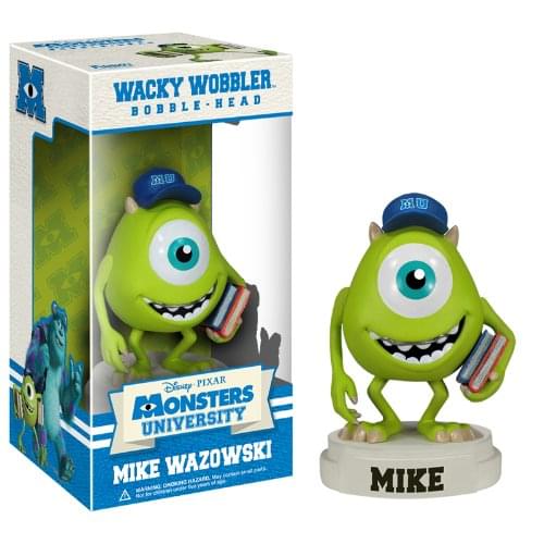 Monsters University Disney Funko Wacky Wobbler Mike Wazowski